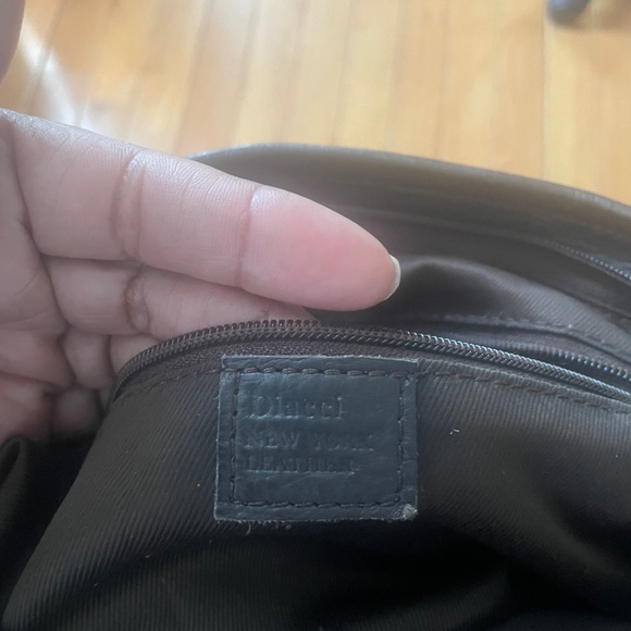 Vintage Brown leather Biacci New York bag - Picture 3 of 3